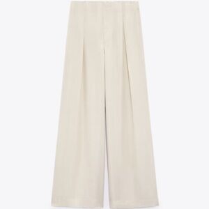 Zara FULL LENGTH SATIN EFFECT PANTS